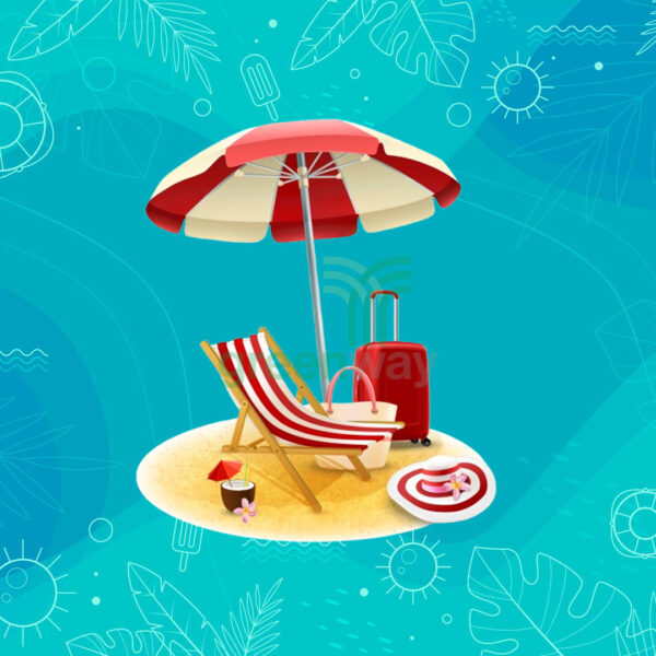 Beach items storage